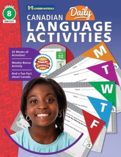 Cover for Eleanor M. Summers · Canadian Daily Language Activities Grade 8 (Book) (2016)