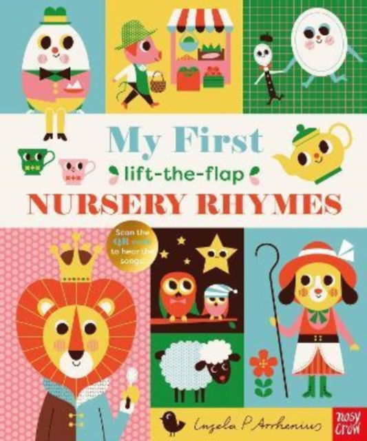 Cover for Ingela P Arrhenius · My First Lift-The-Flap Nursery Rhymes (Kartonbuch) (2022)