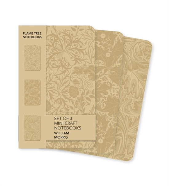 Cover for William Morris Set of 3 Mini Craft Notebooks - Mini Craft Notebook Collections (Skrivemateriell) [New edition] (2026)