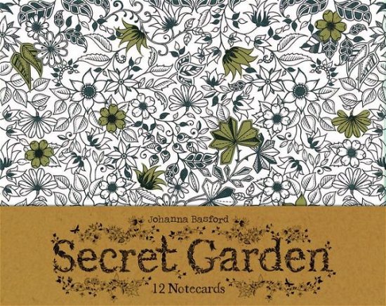 Cover for Johanna Basford · Secret Garden: 12 Notecards (Flashkort) (2014)