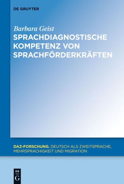 Cover for Geist · Sprachdiagnostische Kompetenz von (Book) (2013)