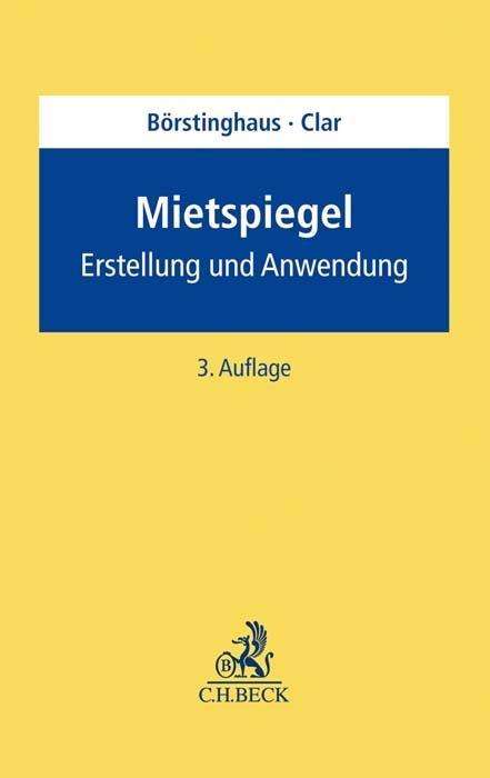 Cover for Börstinghaus · Mietspiegel (Book)