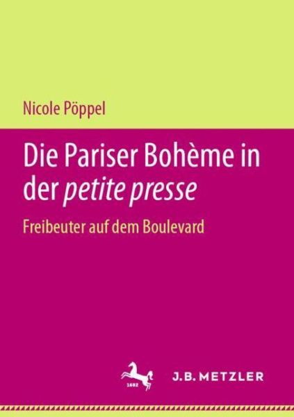 Cover for Pöppel · Die Pariser Bohème in der petite (Book) (2020)