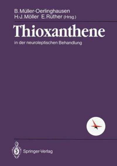 Cover for B Muller-oerlinghausen · Thioxanthene (Paperback Book) (1990)