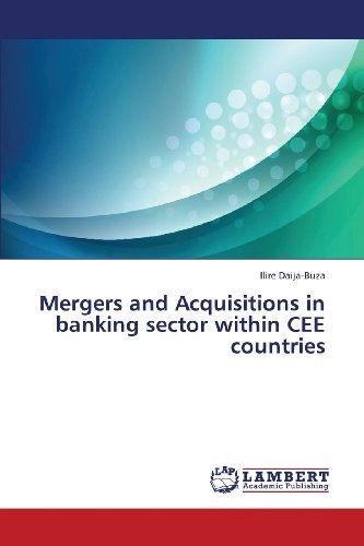 Cover for Ilire Daija-buza · Mergers and Acquisitions in Banking Sector Within Cee Countries (Paperback Bog) (2013)