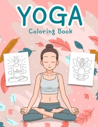 Cover for Double Expo · Yoga Coloring Book: An Awesome Yoga Coloring Book for Kids and Teens with Fun, Easy and Relaxing Designs (Taschenbuch) (2021)