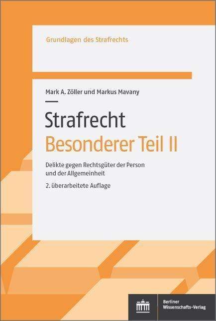 Cover for Zöller · Strafrecht. Besonderer Teil II (Book)