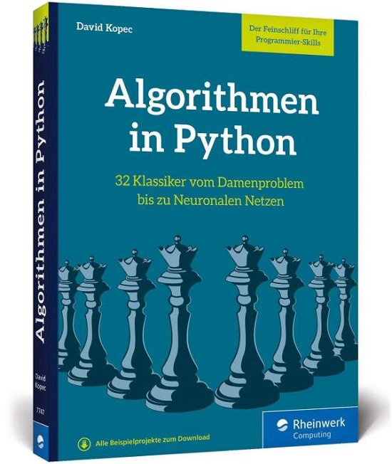 Cover for Kopec · Algorithmen in Python (Book)