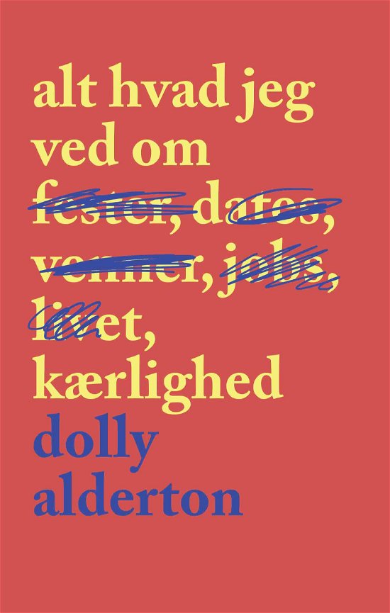 Alt hvad jeg ved om kærlighed - Dolly Alderton - Bøger - Hr. Ferdinand - 9788740069471 - 25. marts 2021