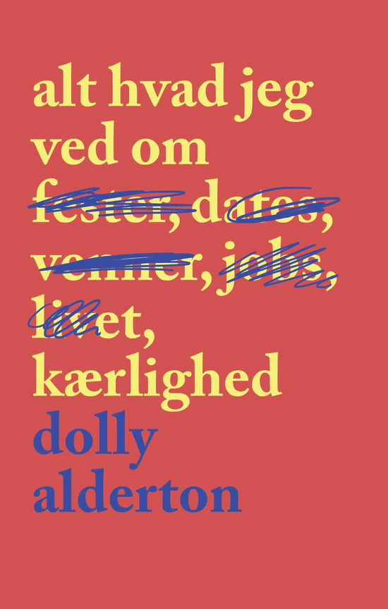 Cover for Dolly Alderton · Alt hvad jeg ved om kærlighed (Taschenbuch) [2. Ausgabe] (2021)