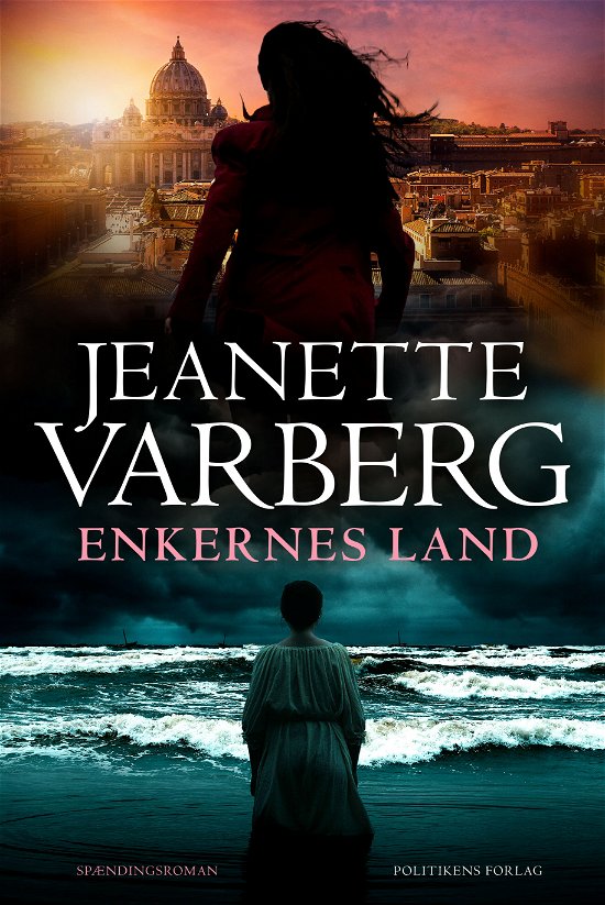 Cover for Jeanette Varberg · Enkernes land (Hæftet bog) [1. udgave] (2022)