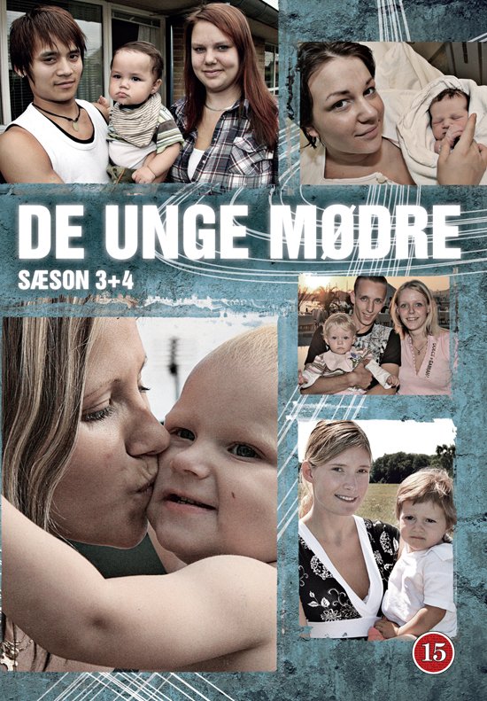 Cover for Sand TV · De unge mødre: De unge mødre, sæson 3 + 4 (DVD) [1. udgave] (2009)