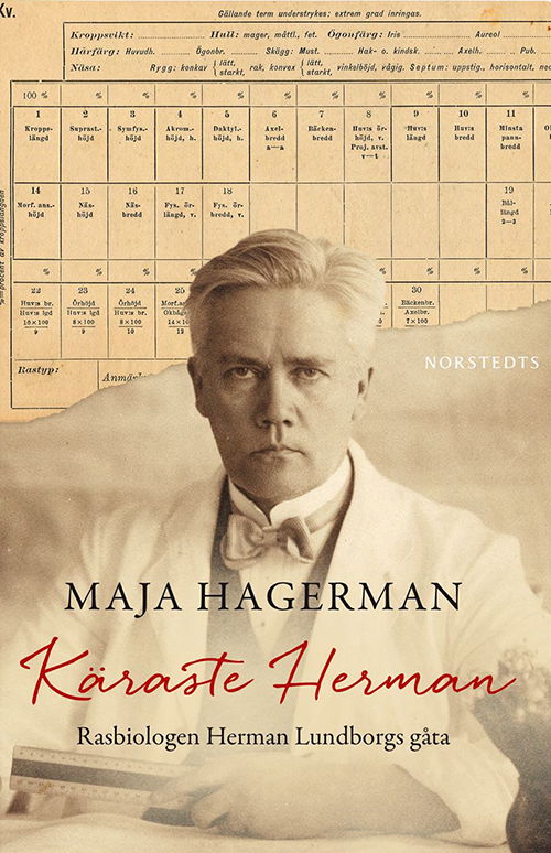 Cover for Maja Hagerman · Käraste Herman : rasbiologen Herman Lundborgs gåta (Bound Book) (2015)