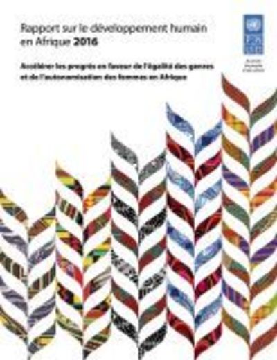 Cover for United Nations Development Programme · Rapport sur le Developpement Humain en Afrique 2016: Accelerer les Progres en Faveur de l’egalite des Genres et de l’autonomisation des Femmes (Paperback Book) (2017)