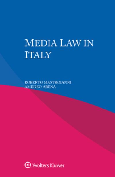 Cover for Mastroianni Roberto Mastroianni · Media Law in Italy (Paperback Book) (2023)