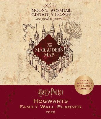 Cover for Insight Editions · 2026 Harry Potter: Hogwarts Family Wall Planner - Harry Potter (Pocketbok) (2025)