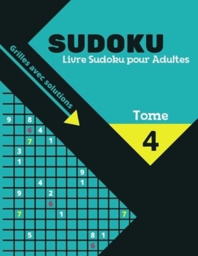 Cover for Couleur Cyan Edition · Livre Sudoku pour Adultes (Pocketbok) (2020)