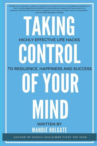 Cover for Mandie Holgate · Taking control of your mind (Paperback Book) (2020)