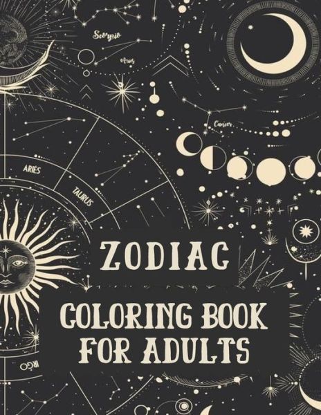 Cover for Harry Redmond · Zodiac Coloring Book for Adults (Taschenbuch) (2021)