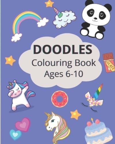 Cover for Aryan Maurya · Doodle Coloring Book for Ages 6-10: a coloring book (Pocketbok) (2022)