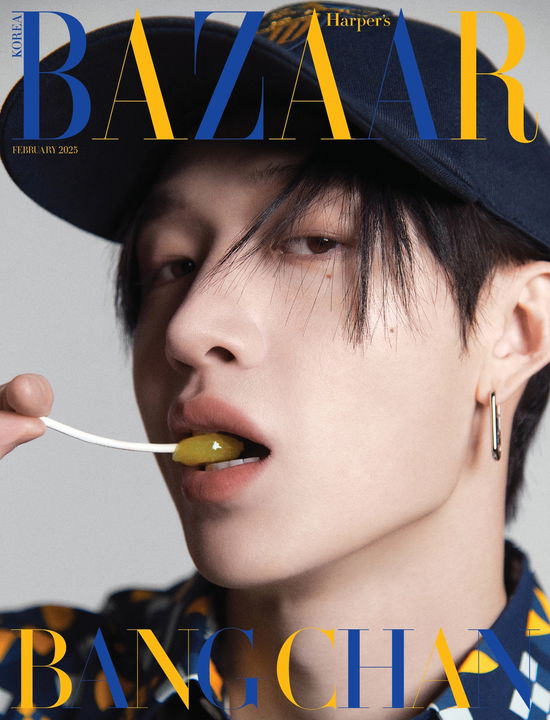 Cover for STRAY KIDS (BANG CHAN) · Bazaar Korea February 2025 (Zeitschrift) [A edition] (2025)