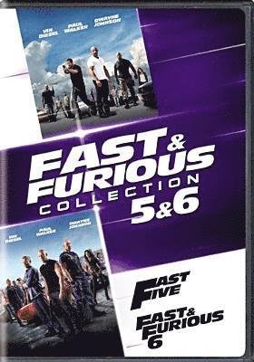 Cover for Fast &amp; Furious Collection: 5 &amp; 6 (DVD) (2017)