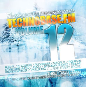 Cover for Techno.base.fm Vol.12 (CD) [Digipak] (2015)