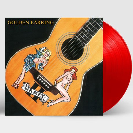 Cover for Golden Earring · Naked II (Red 180g Vinyl / Inser (LP) [Limited edition] (2018)