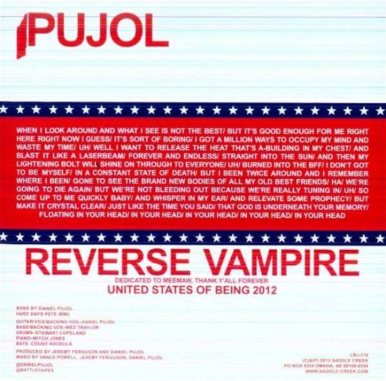 Cover for Pujol · Reverse Vampire (7&quot;) [Limited edition] (2012)