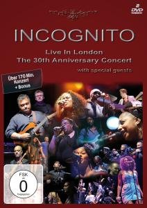 Cover for Incognito · Live In London: The 30th Anniversary Concert (DVD) (2010)