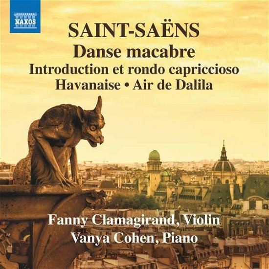 Cover for Clamagirand, Fanny / Vanya Cohen · Saint-saens: Danse Macabre / Introduction et Rondo Capric (CD) (2021)
