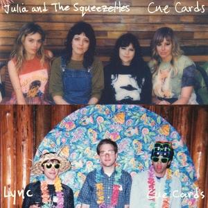 Cover for Julia &amp; The Squeezettes &amp; Lync · Cue Cards (LP) (2025)