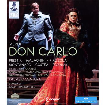 Cover for Verdi / Prestia / Malagnini / Piazzola / Montanaro · Don Carlo (Blu-ray) (2013)