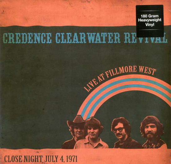 Cover for Creedence Clearwater Revival · Live At Fillmore West Close Night July 4 / 1971 Ksan-Fm (VINYL) (2016)