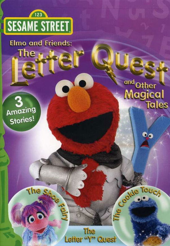 Cover for DVD · Sesame Street: Elmo and Friends: the Letter Quest and Other Magical Tales (DVD) (2010)