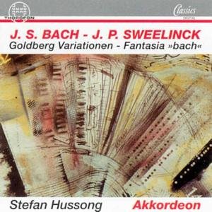 Cover for Bach,j.s. / Hussong,stefan · Goldberg Variations (CD) (1989)