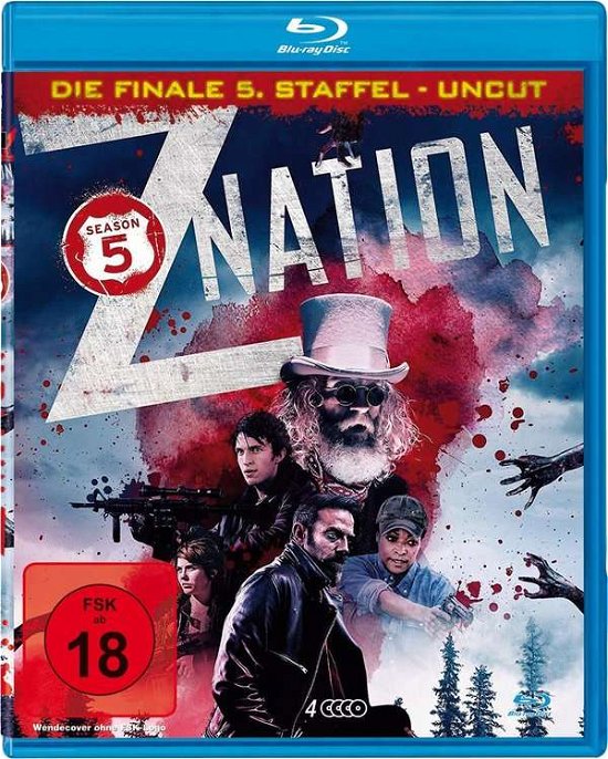 Cover for Smith,kellita / Allan,keith / Hodgkinson,russell · Z Nation - Staffel 5 (4 Blu-ray Uncut-edition) (Blu-ray) (2019)