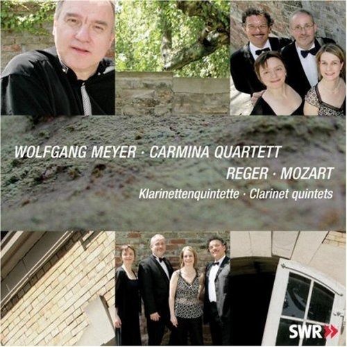 Cover for Reger / Mozart · Clarinet Quintets (CD) (2009)