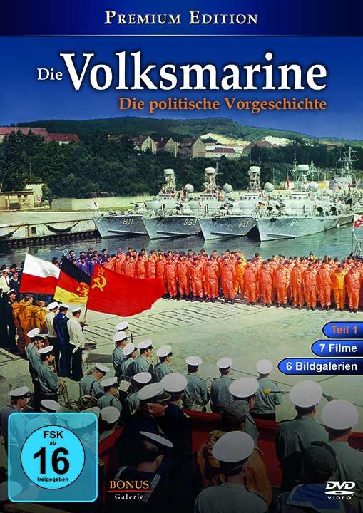 Cover for History Films · Die Volksmarine (Teil 1) (DVD) (2021)