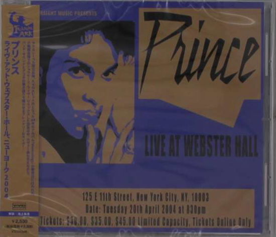 Live at Webster Hall. New York 2004 - Prince - Musikk - VIVID SOUND - 4540399263472 - 17. november 2021