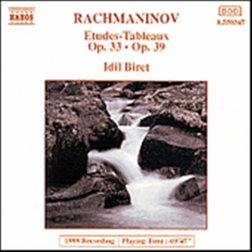 RACHMANINOV: Etudes Tableaux - Idil Biret - Musiikki - Naxos - 4891030503472 - maanantai 25. maaliskuuta 1991