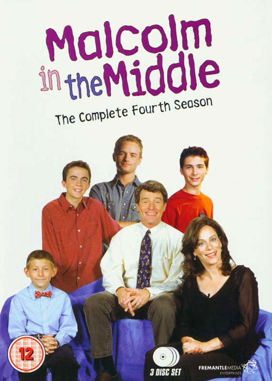 Cover for Malcolm in the Middle S4 · Malcolm In The Middle  Season 4 (DVD) (2013)