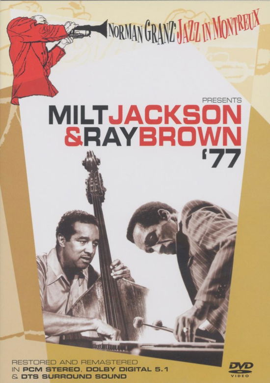 Norman Granz Jazz In Mont - Jackson, Milt / Ray Brown - Films - EAGLE VISION - 5034504938472 - 14 octobre 2004