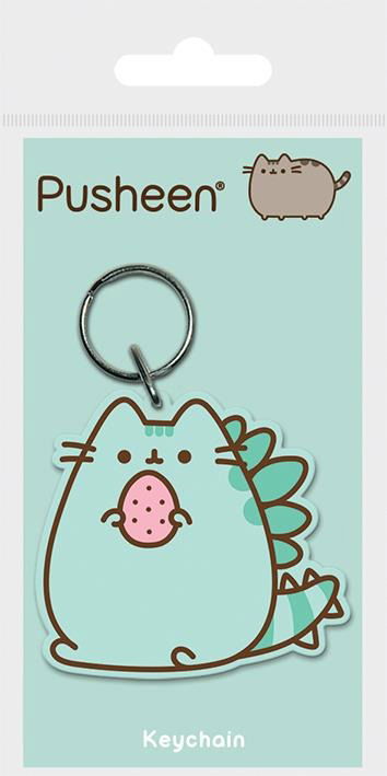 Cover for Pusheen: Pyramid · PUSHEEN - Rubber Keychain - Pusheenosaurus (Leketøy) (2024)