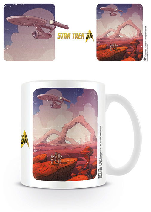 Cover for Star Trek · Star Trek - Away Mission 50Th Anniversary (Tazza) (Toys)