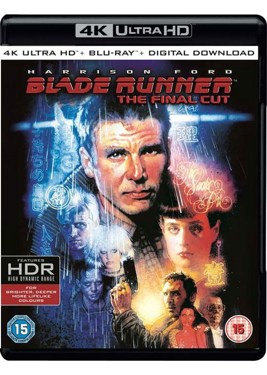 Blade Runner - The Final Cut -  - Elokuva - Warner Bros - 5051892209472 - maanantai 4. syyskuuta 2017