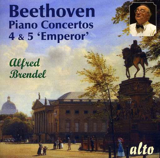 Cover for Alfred Brendel / Vienna Sym / Mehta · Beethoven Piano Concertos 4 &amp; 5 Emperor (CD) (2013)