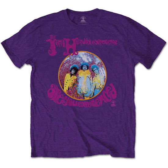 Cover for The Jimi Hendrix Experience · Jimi Hendrix Unisex T-Shirt: Are You Experienced (Purple) (T-shirt) [size M] [Purple - Unisex edition] (2020)