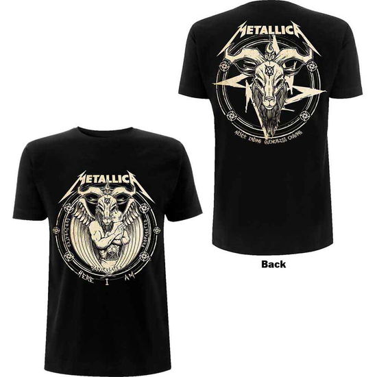 Metallica Unisex T-Shirt: Darkness Son (Back Print) - Metallica - Merchandise -  - 5056187762472 - 