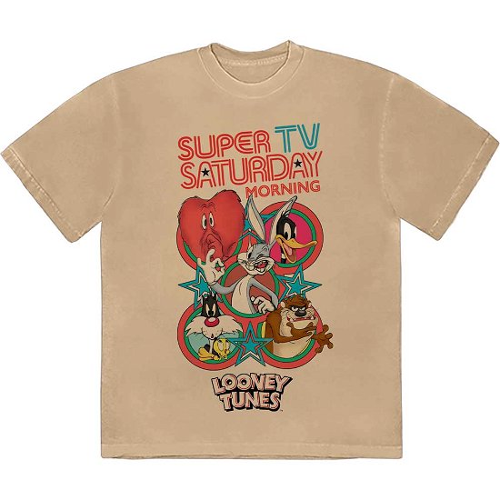 Cover for Looney Tunes · Looney Tunes Unisex T-Shirt: Super Saturday TV (T-shirt) [size S]